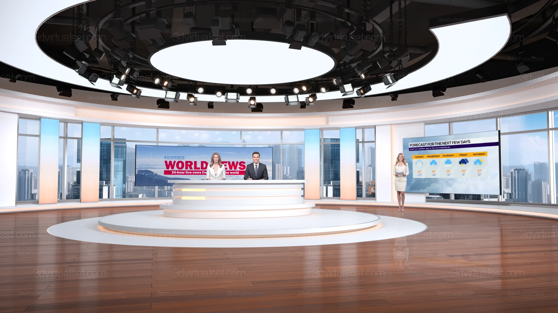 Virtual Set 140 For vMix Shot 1-1